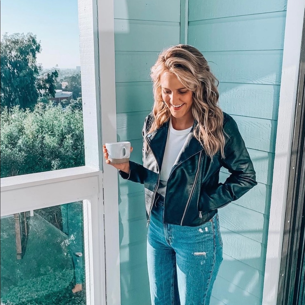 A&F moto jacket